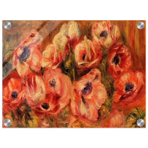 PierreAuguste Renoir  ANEMONES N3 Acrylic Print