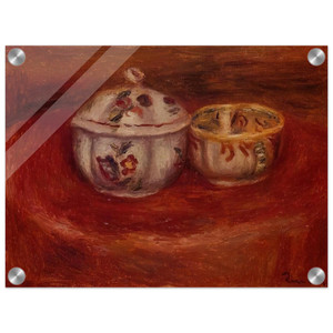 PierreAuguste Renoir  Sugar Bowl and Earthenware Bowl Acrylic Print