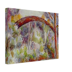 Paul Cezanne  River at the bridge of the three sources Canvas