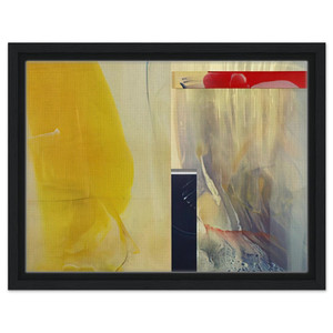 Sam Gilliam  River Falls Framed Canvas