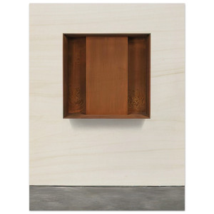 Donald Judd  Untitled JUDDO0510  1989 Wood Print