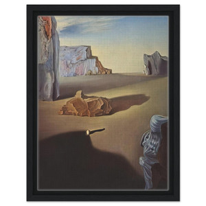 Salvador Dali  SHADES OF NIGHT DESCENDING Framed Canvas