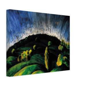Laszlo MoholyNagy  Mountains of Buda Canvas