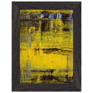 Gerhard Richter 809 3 Premium Wooden Framed Art Print / Poster