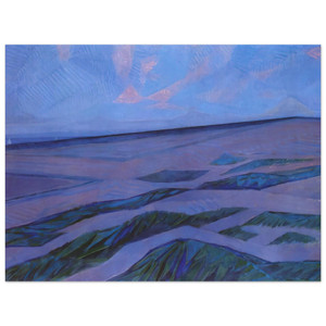 Piet Mondrian  Dune Landscape Aluminum Print