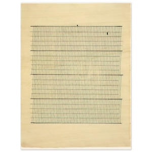 Agnes Martin  Aspiration Wood Print