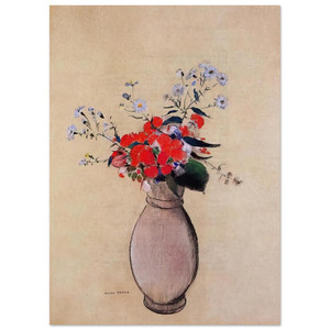 Odilon Redon  BOUQUET OF FLOWERS 2 Fine Art Poster / Art Print