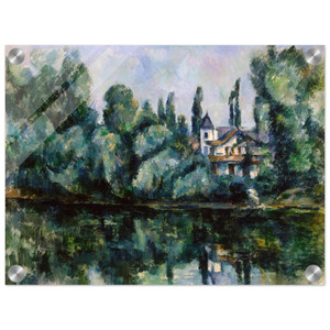 Paul Cezanne  The Banks of the Marne Acrylic Print