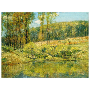 Childe Hassam  Spring Navesink Highlands Wood Print