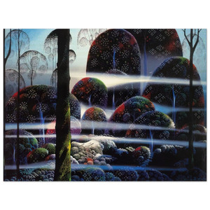 Eyvind Earle  Beyond Paradise Wood Print