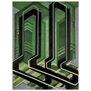 Frantisek Kupka  Diagonal Planes Wood Print