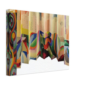 Sonia Delaunay: Prose of Trans-Siberian and Little Jehanne, 1913 Canvas