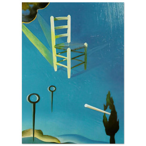 Salvador Dali  THE CHAIR 1 Fine Art Poster / Art Print