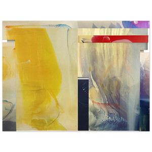 Sam Gilliam  River Falls Aluminum Print