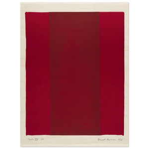 Barnett Newman  Canto XIV Wood Print