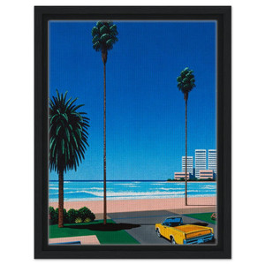 Hiroshi Nagai  Bronze  East Shore Framed Canvas