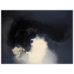 Luis Feito  PAINTING 139 Wood Print