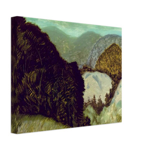 Milton Avery  Vermont Hills  1936 Canvas