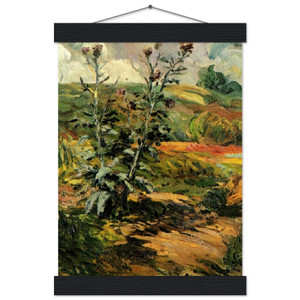 Vincent van Gogh  Two Thistles Museum-Quality Matte Paper Poster with Hanger
