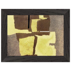 Enrico Prampolini APPARIZIONE COSMICA II 1955 Framed Art Print Poster