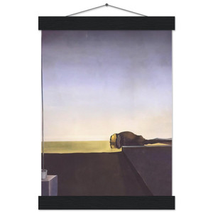 Dali Bocklin Isle of the Dead Angelus Matte Paper Poster with Hanger
