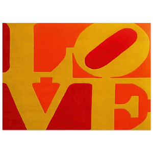 Robert Indiana  Chosen Love Fine Art Poster / Art Print
