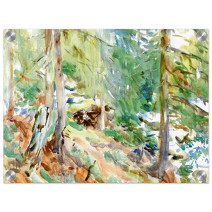 John Singer Sargent  Val DAosta Purtud Acrylic Print