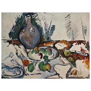 Paul Cezanne  Still Life with Water Jug Aluminum Print