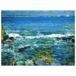 Childe Hassam  Duck Island from Appledore Aluminum Print