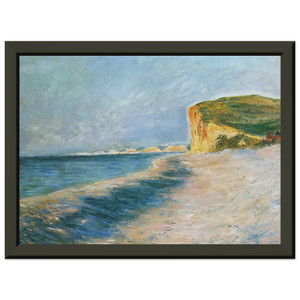 claude monet  Pourville near Dieppe Premium Metal Framed Art Print / Poster