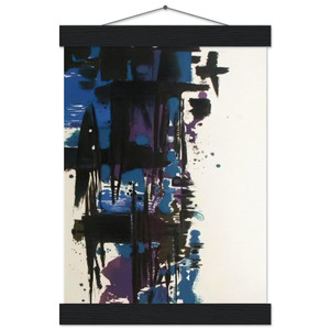 Manessier Elegie MLK 1978 Museum-Quality Matte Paper Poster with Hanger