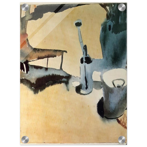 Paul Klee  FLOWER STAND WITH WATERING CAN AND BUCKET 1910 Acrylic Print