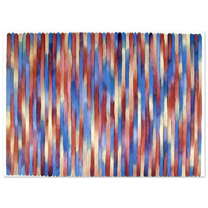 Gene Davis  Banjo  1981 Fine Art Poster / Art Print