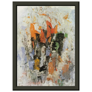 Philip Guston  CLOCK Premium Metal Framed Art Print / Poster