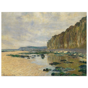 claude monet  Low Tide at Varengeville Wood Print