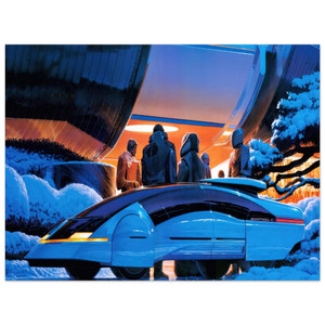 Syd Mead  Syd Mead N2 Aluminum Print