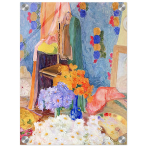 Tarsila do Amaral  Mario De Andrades Daisies Acrylic Print