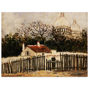 Maurice Utrillo  SACRE COEUR 2 Wood Print