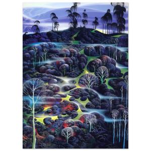 Eyvind Earle  Solemn Solitude Fine Art Poster / Art Print