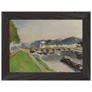 Henri Matisse - Le Pont de Sevres au Chaland 1917 Framed Print