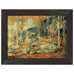 Childe Hassam  The Ledges Premium Wooden Framed Art Print / Poster