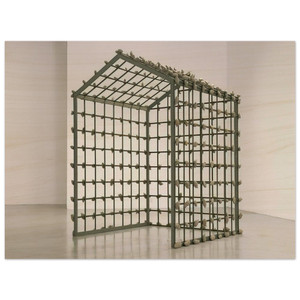 Sigmar Polke  POTATO HOUSE KARTOFFELHAUS 1967 Wood Print