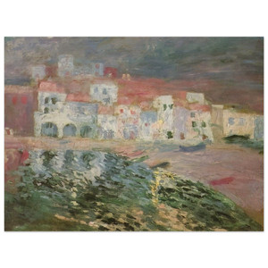 Salvador Dali  PORT ALGUER 1 Wood Print