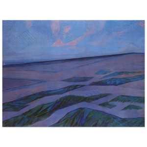 Piet Mondrian  Dune Landscape Wood Print