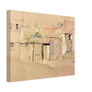 Paul Cezanne  Cottages N1 Canvas