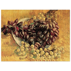 Vincent van Gogh  Still Life with Grapes N2 Aluminum Print