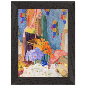 Tarsila do Amaral Mario De Andrades Daisies Framed Print