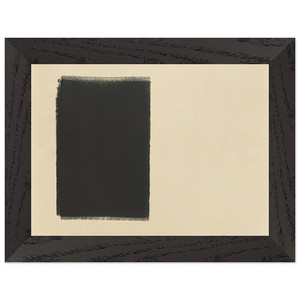 Richard Serra UNTITLED 14 PART ROLLER DRAWING 1973 Wood Framed Poster