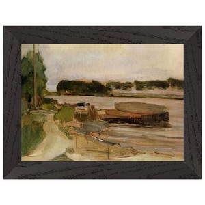 Piet Mondrian  At the Amstel Sun Premium Wooden Framed Art Print / Poster