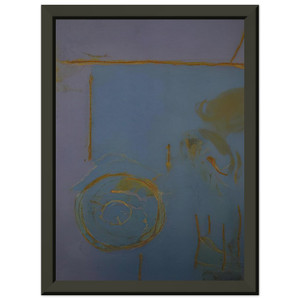 Helen Frankenthaler  Guadalupe  1989 Premium Metal Framed Art Print / Poster